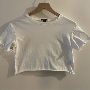 Wild Fable raw hem crop top